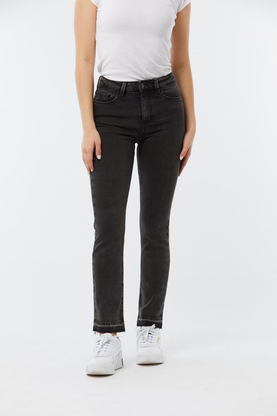 lee cooper Jean femme LC161 L32 Noir stoned shadow