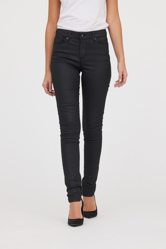 Lee Cooper Jean JANA Black Coatted L32