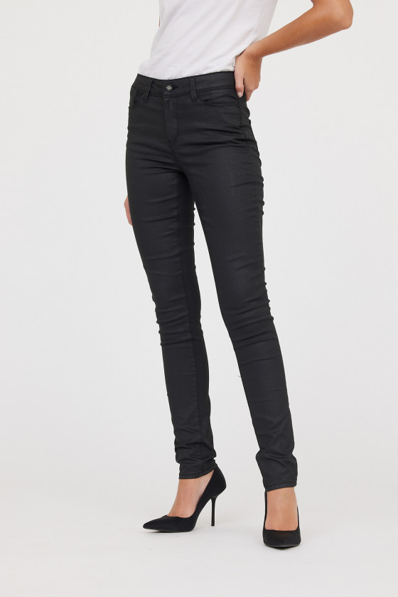 Lee Cooper Jean JANA Black Coatted L32