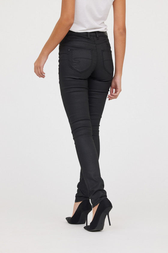 Lee Cooper Jean JANA Black Coatted L32