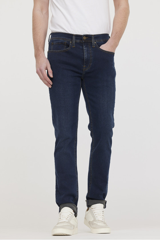 lee cooper Jean LC122 Blue Black Piqué Brushed
