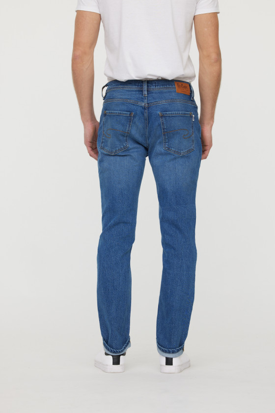 Lee Cooper Jean LC122 Bright Blue Brushed