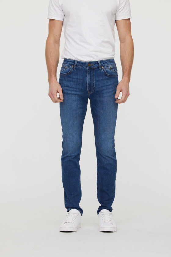 lee cooper Jean LC122 Medium Blue Brushed