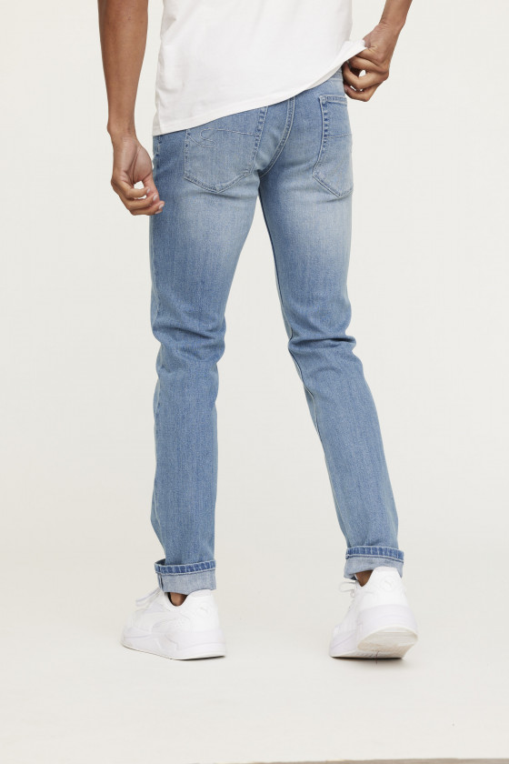 Lee Cooper Jean LC128 Light Medium Blue Brushed
