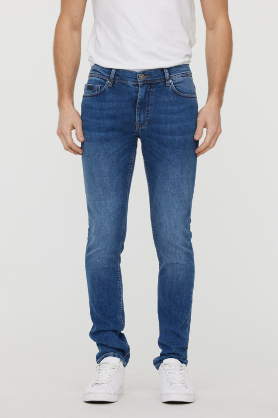 lee cooper Jean LC132 Medium Blue Brushed
