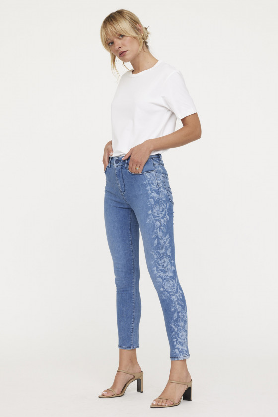Lee Cooper Jean LC135 Medium Blue Lazer