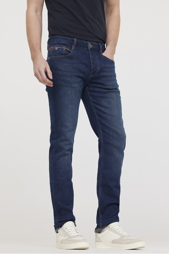 lee cooper Jean LONGJOHN Deep Blue Brushed
