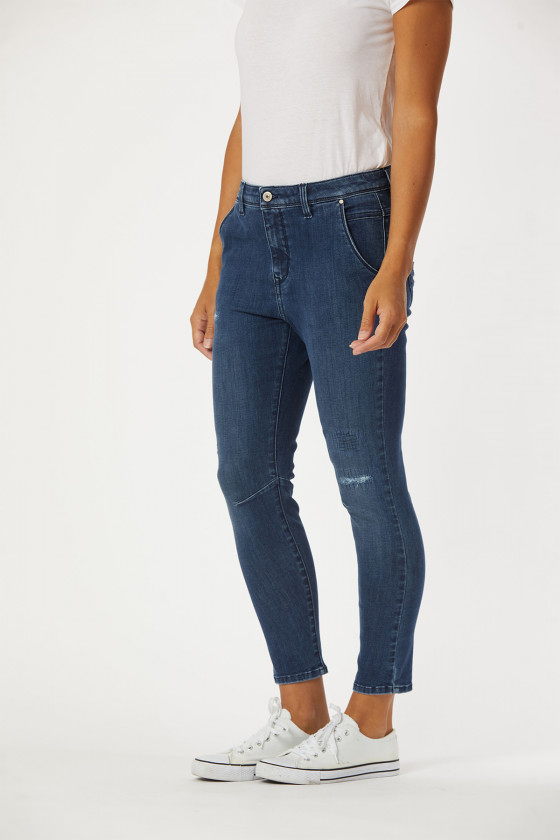 Lee Cooper Jeans JAZY Destroy Ocean Blue