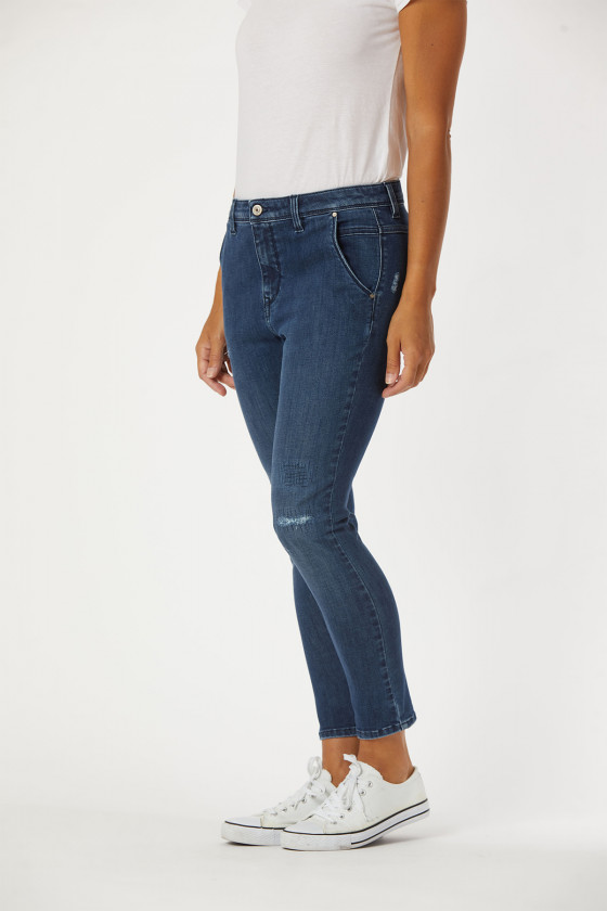 Lee Cooper Jeans JAZY Destroy Ocean Blue