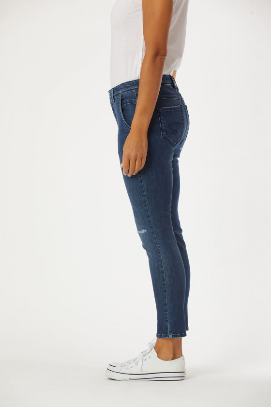 Lee Cooper Jeans JAZY Destroy Ocean Blue