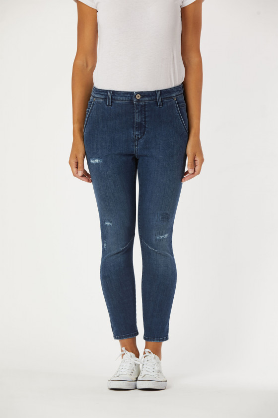 lee cooper Jeans JAZY Destroy Ocean Blue