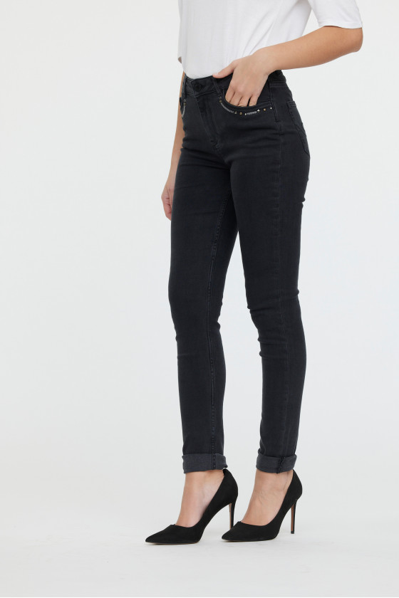 Lee Cooper Jeans LC135 Black Brushed
