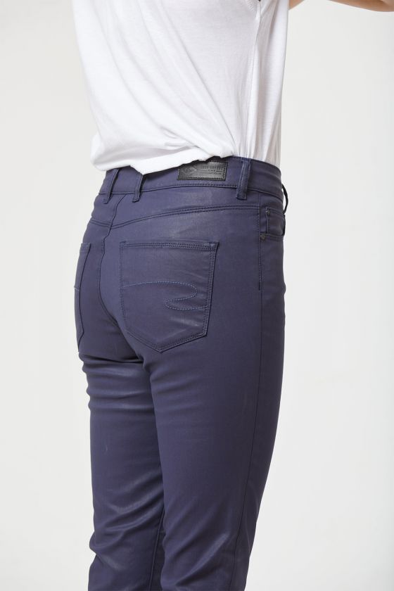 Lee Cooper Jeans LC135 Navy Coatted