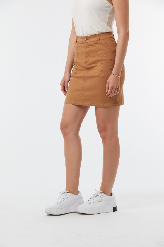 Lee Cooper Jupe NICOLE Caramel