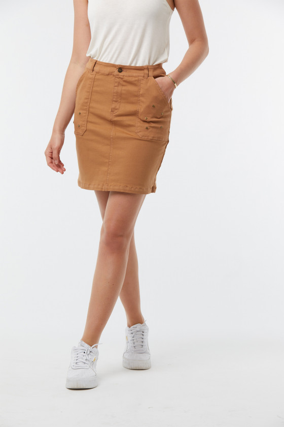Lee Cooper Jupe NICOLE Caramel