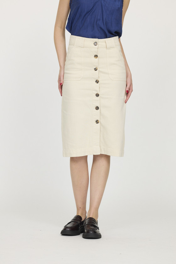 lee cooper Jupe POEME Écru