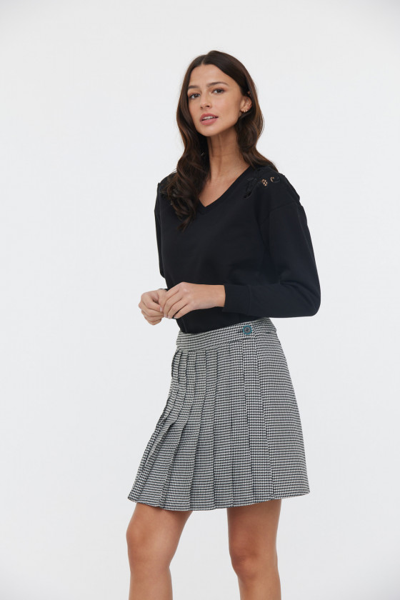 Lee Cooper Jupe PUCK Noir