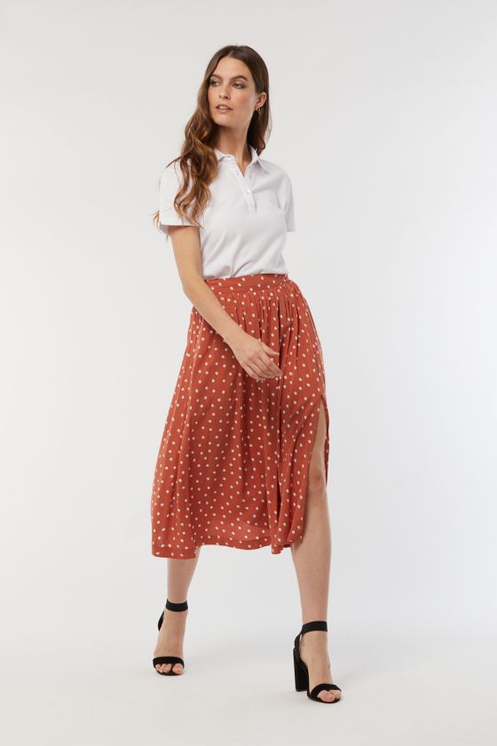 Lee Cooper Jupe PYA Terracota