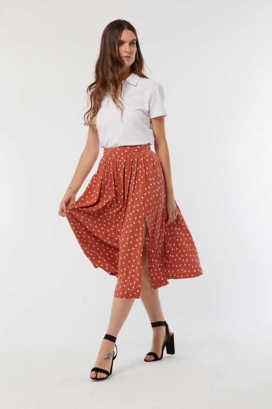 Lee Cooper Jupe PYA Terracota