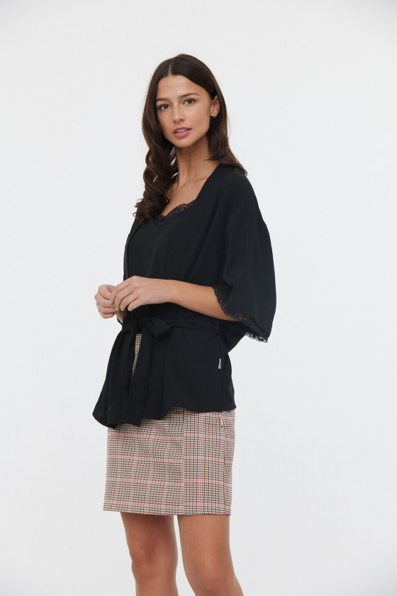 Lee Cooper Kimono MIZO Noir