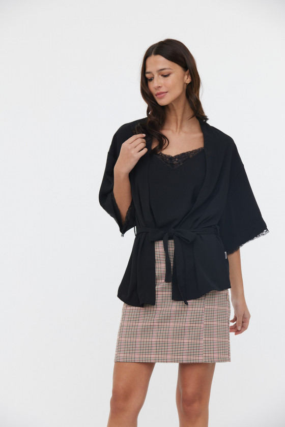 Lee Cooper Kimono MIZO Noir