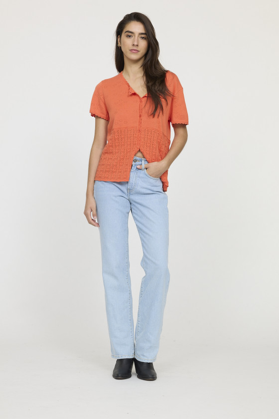 Lee Cooper Maille AMINIA Mandarine