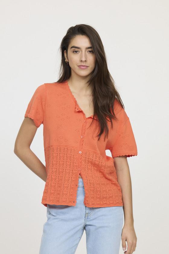 lee cooper Maille AMINIA Mandarine