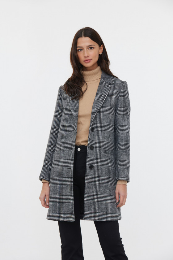 lee cooper Manteau FIDA Noir / Blanc