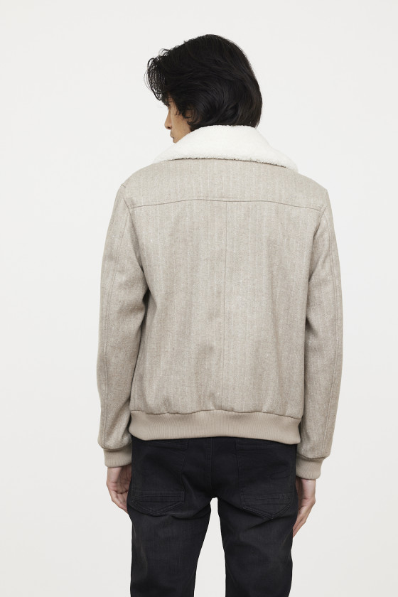 Lee Cooper Manteau FREID Argile Beige