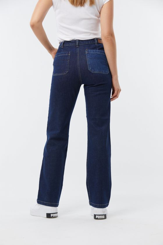 Lee Cooper Pantalon Femme JACKA Denim Patch