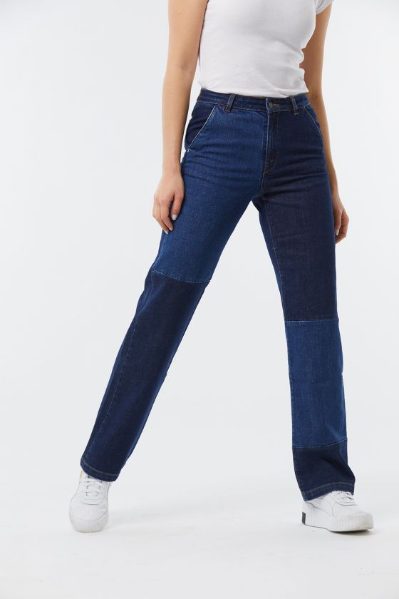 Lee Cooper Pantalon Femme JACKA Denim Patch