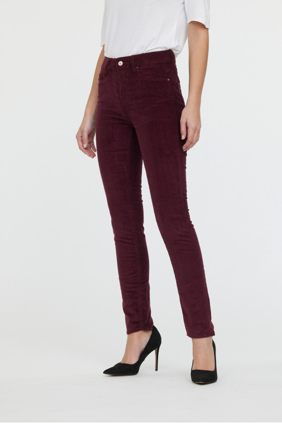 Lee Cooper Pantalon Femme LC135 L32 Red Blood