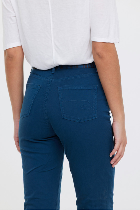 Lee Cooper Pantalon Femme LC161 L32 Deep Blue