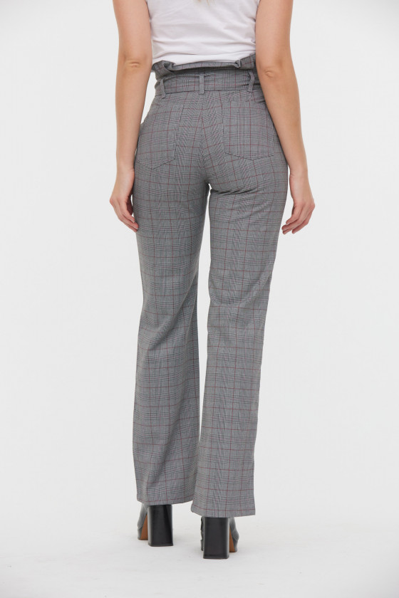 Lee Cooper Pantalon GINA Gris / Bordeaux L34