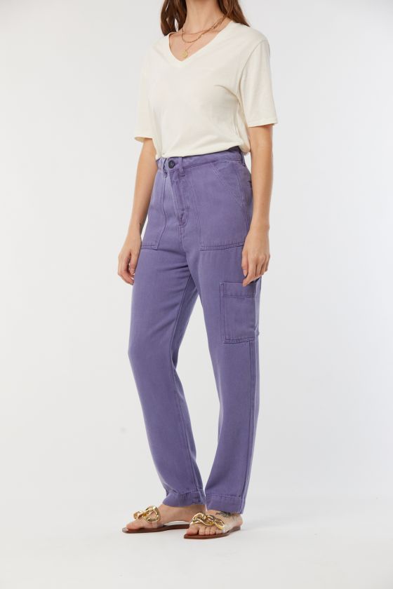 Lee Cooper Pantalon GIXIE Violet - L32