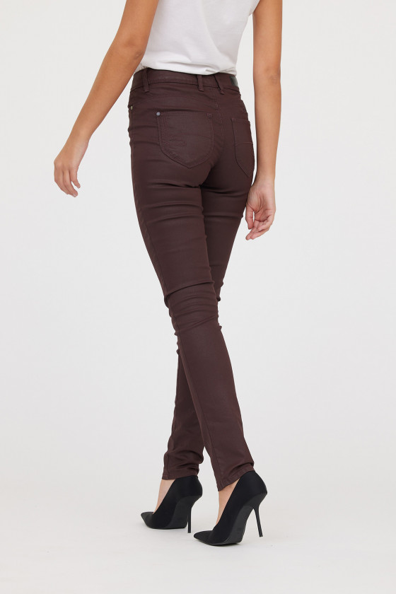 Lee Cooper Pantalon Jana Bordeaux Coatted