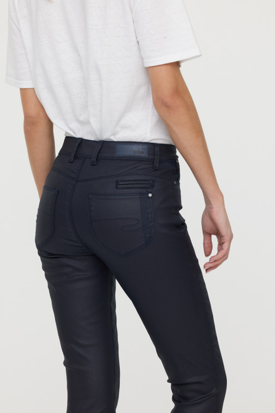 Lee Cooper Pantalon Jana Navy Coatted