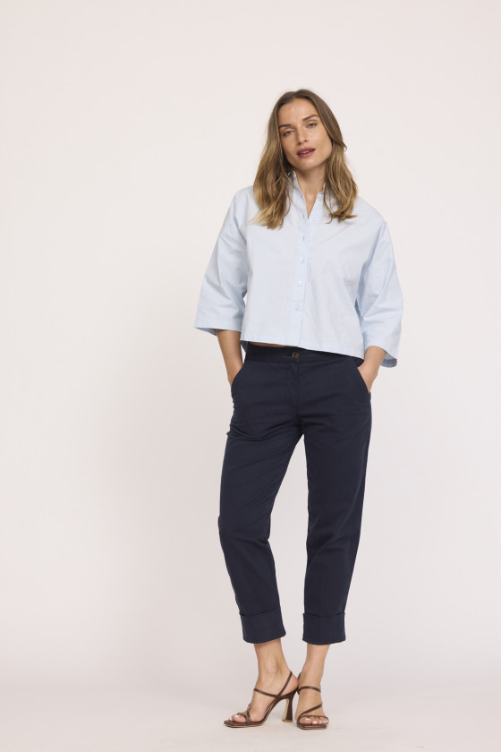 lee cooper Pantalon JAVI Bleu marine