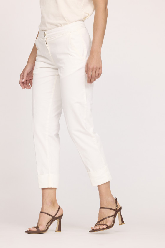 Lee Cooper Pantalon JAVI Ivoire