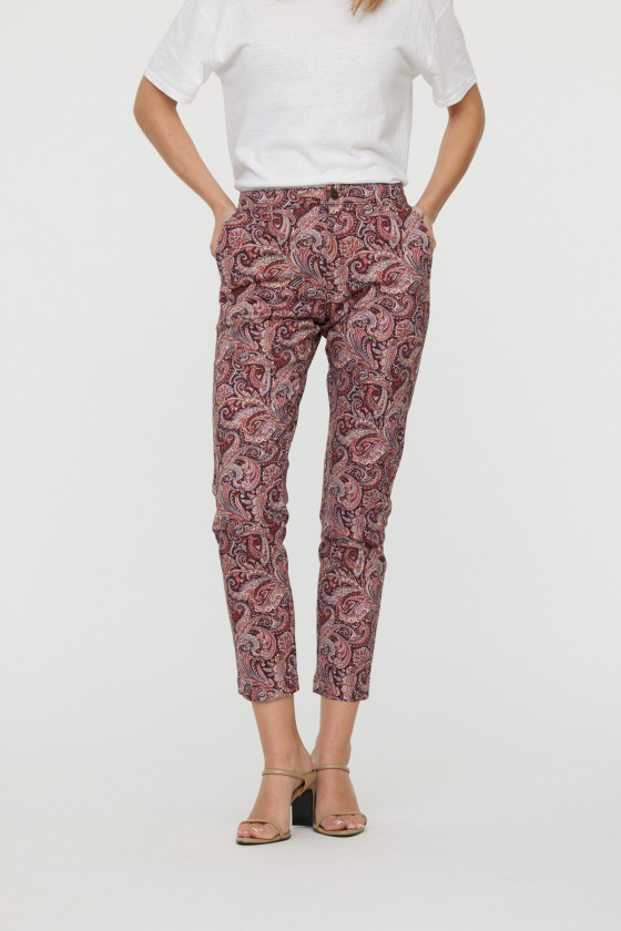 Lee Cooper Pantalon Jemila Red Brick