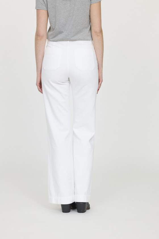 Lee Cooper Pantalon JOAN Blanc