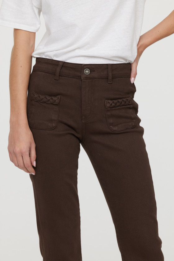 Lee Cooper Pantalon Junelle Marron