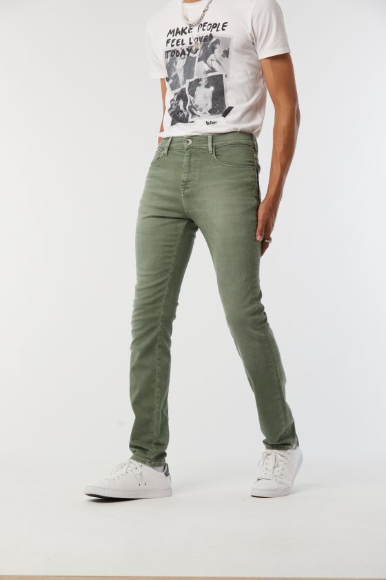 Lee Cooper Pantalon LC030 Kaki - L34