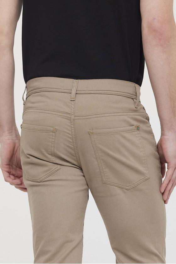 Lee Cooper Pantalon LC122 Garment Dye Beige