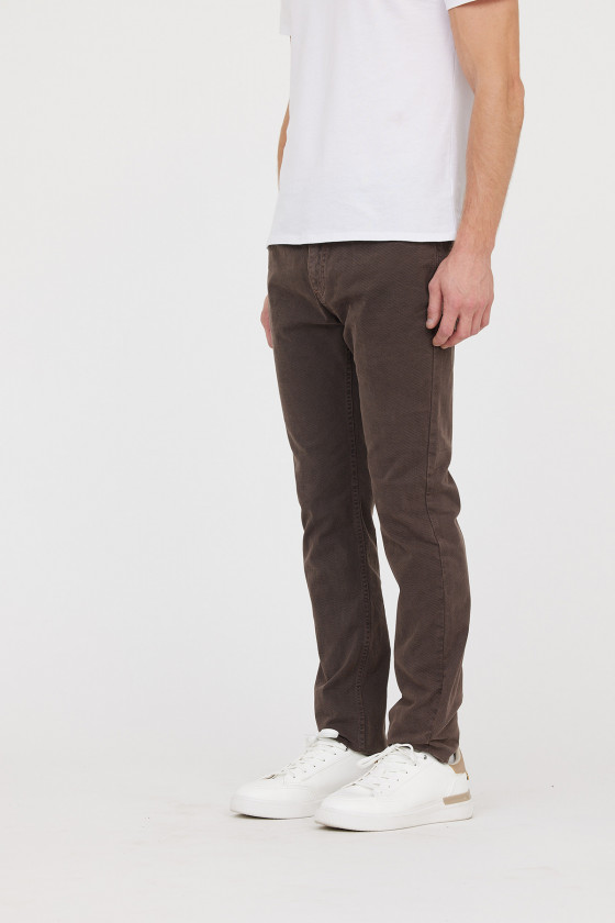 Lee Cooper Pantalon LC122ZP Chatain L34
