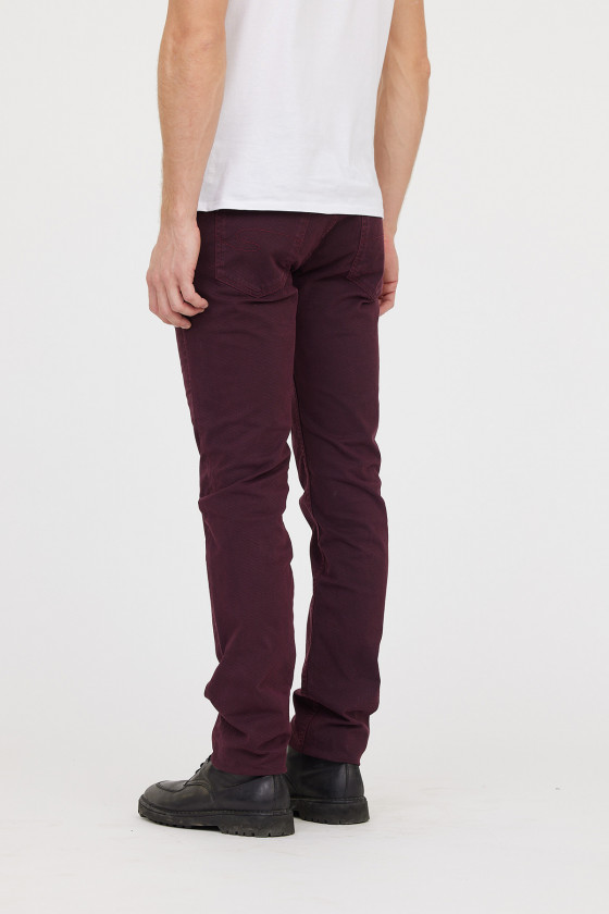 Lee Cooper Pantalon LC122ZP Lie De Vin L34