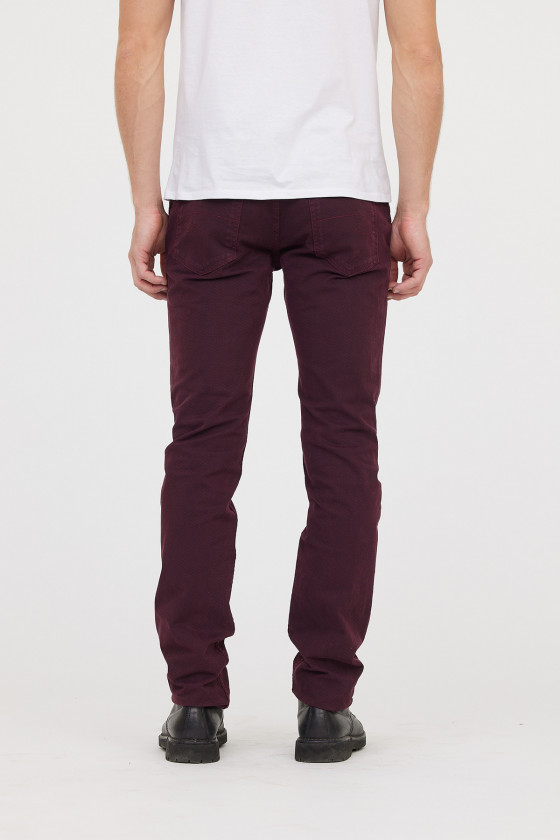 Lee Cooper Pantalon LC122ZP Lie De Vin L34
