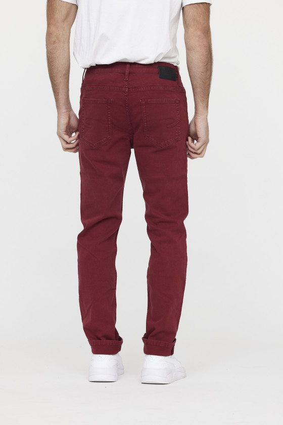 Lee Cooper Pantalon LC126 Red Wine