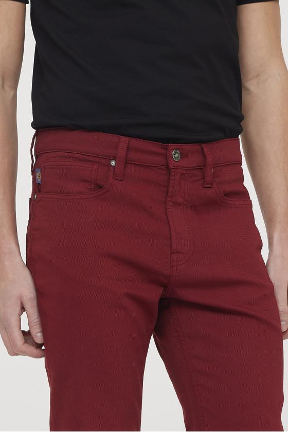 Lee Cooper Pantalon LC126 Red Wine