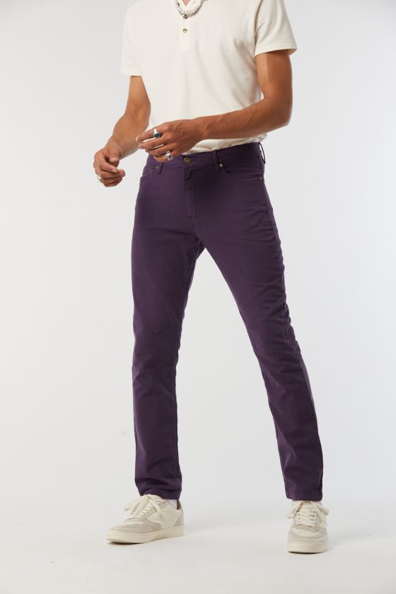 lee cooper Pantalon LC126ZP Raisin - L34